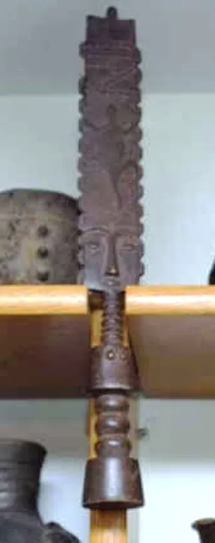 Fruchbarkeitspuppe der Ashanti, Ghana Höhe
